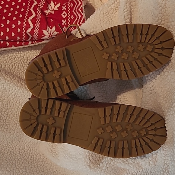 Polo by Ralph Lauren men's Ranger boots with buckle 8D - Picture 4 of 5